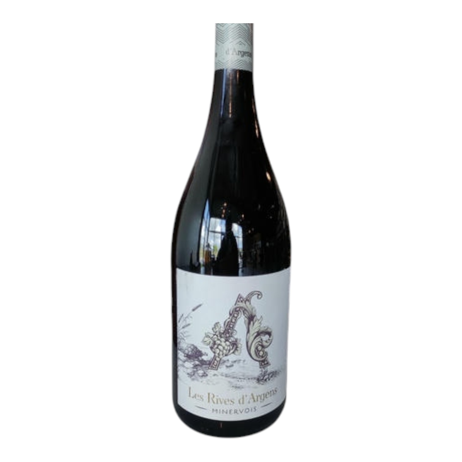 VIN0002578.jpg Les Rives D Argens Rouge Minervois 2020 Serame 150 cl 14° – Image 1