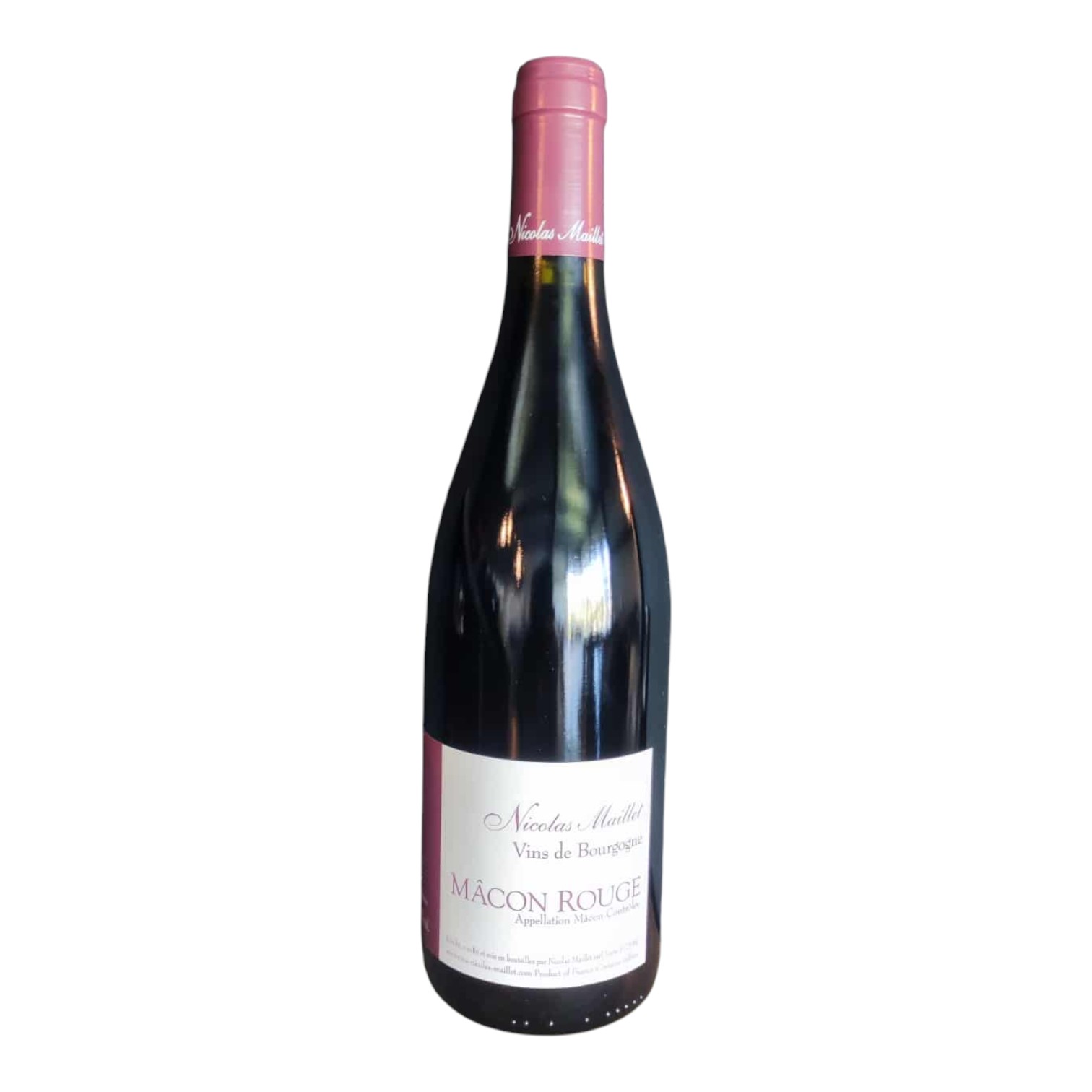 VIN0002702.jpg Macon Rouge 2022 Nicolas Maillet 75 cl 12° – Image 1