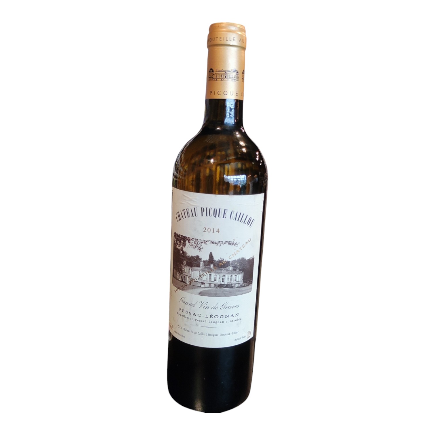 VIN0002906.jpg ChÂteau Picque Caillou Pessac Leognan Blc 2014 75 cl 12,5° – Image 1