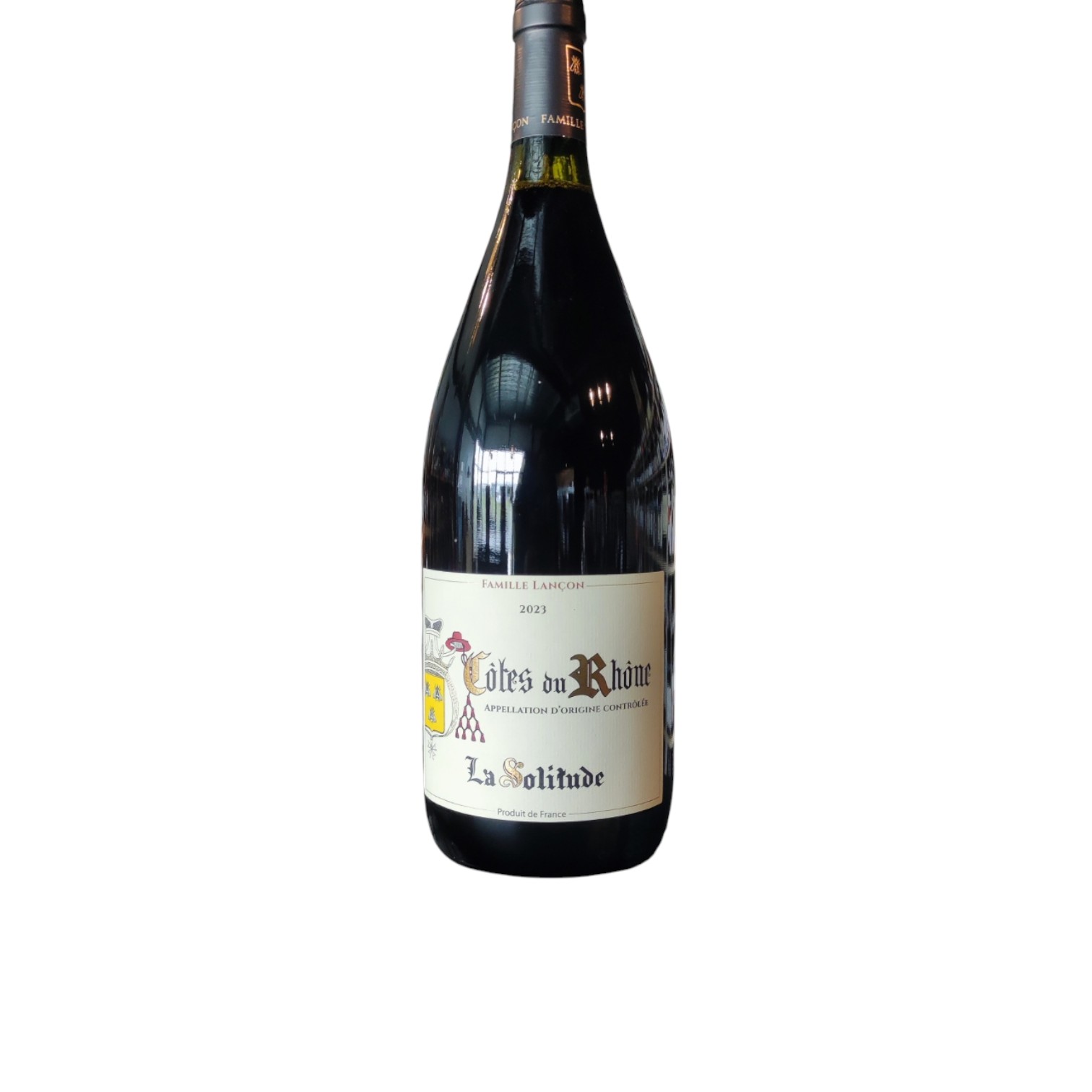 VIN0003251.jpg La Solitude Rouge Cotes Du Rhone 2023 150 cl 14° – Image 1